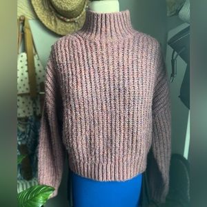 Express cropped sweater